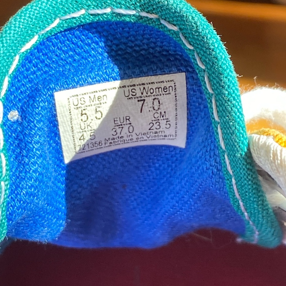 Multi Color Vans 🏁 - Picture 7 of 7